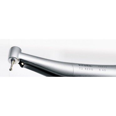 SIRONA T2 REVO R 6 ES - понижающий угловой наконечник с наружной подачей спрея, без света, 6:1